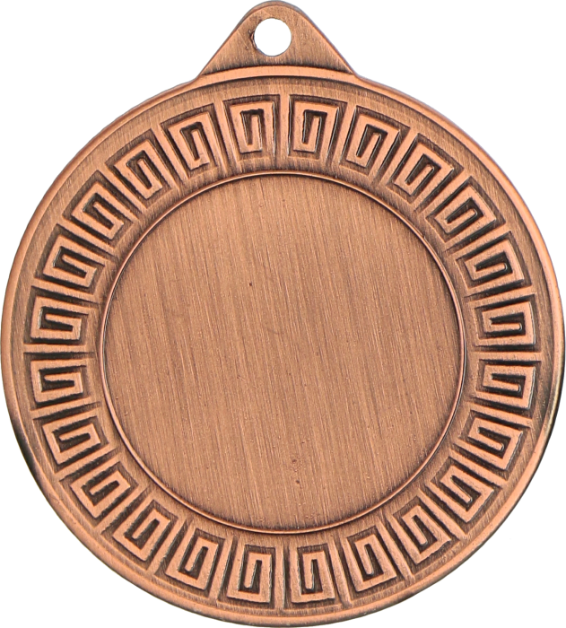 Medal stalowy brązowy z miejscem na emblemat 25 mm MMC7140/B – Ø 40 mm