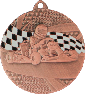 Medal stalowy brązowy MMC8350/B – motoryzacja, Ø 50 mm