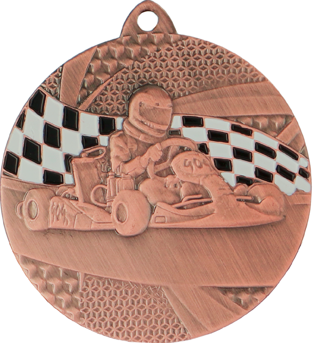 Medal stalowy brązowy MMC8350/B – motoryzacja, Ø 50 mm