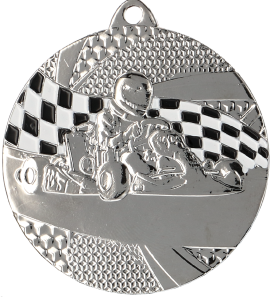 Medal stalowy srebrny MMC8350/S – motoryzacja, Ø 50 mm