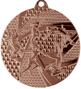 Medal stalowy brązowy MMC8450/B – lekkoatletyka, Ø 50 mm