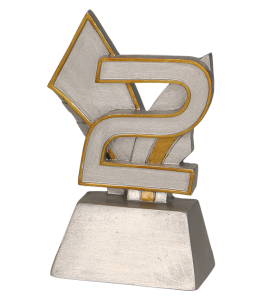Figurka odlewana RE021 – numer 1, 10 cm – zdjęcie 2