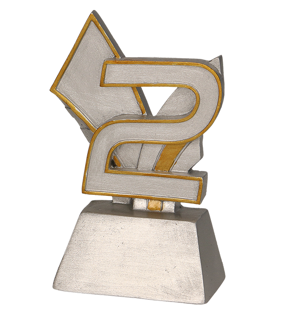 Figurka odlewana RE021 – numer 1, 10 cm – zdjęcie 2
