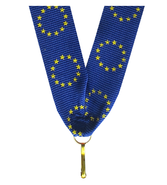 Wstążka do medalu 22 mm V10/EUR