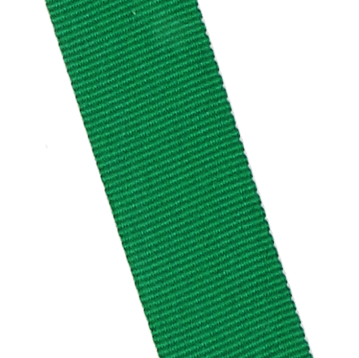 Wstążka do medalu 20 mm bez karabińczyka V3-GN – bez karabińczyka, zielona