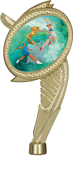 Figurka plastikowa złota WING/ATH – lekkoatletyka, 20 cm
