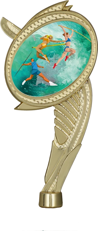 Figurka plastikowa złota WING/ATH – lekkoatletyka, 20 cm