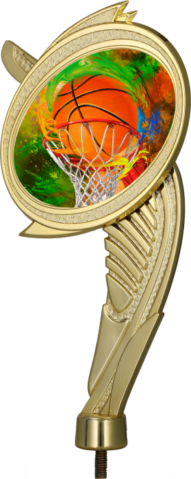 Figurka plastikowa złota WING/BAS – koszykówka, 20 cm