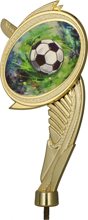Figurka plastikowa złota WING/SOC2 – piłka nożna, 20 cm