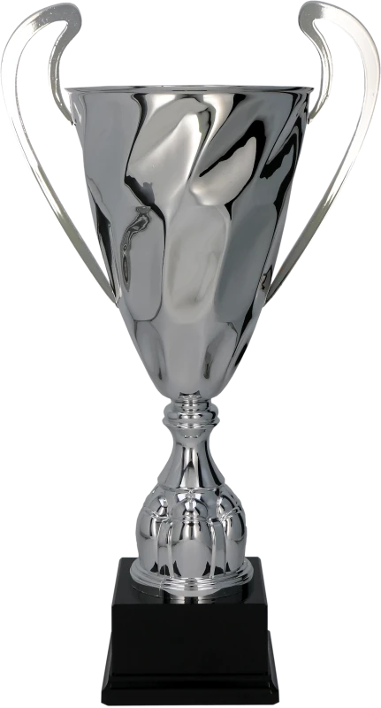 Puchar metalowy srebrny 2075 – 4 rozmiary (48–57 cm)