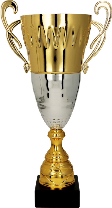 Puchar metalowy srebrny srebrny 2078 – 3 rozmiary (41,5–54,5 cm)