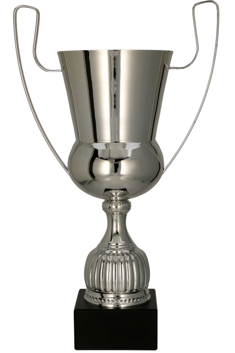 Puchar metalowy srebrny 2092 – 3 rozmiary (42–53 cm)