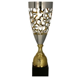 Puchar metalowy złoto-srebrny 2094 – 3 rozmiary (45–53 cm)