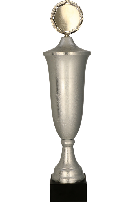 Puchar metalowy srebrny 2095 – 4 rozmiary (36–49,5 cm)