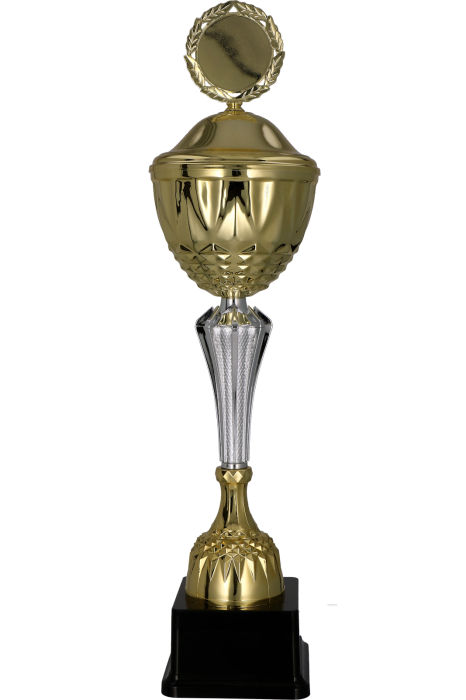 Puchar metalowy srebrny 3153 – 4 rozmiary (33–46,5 cm)