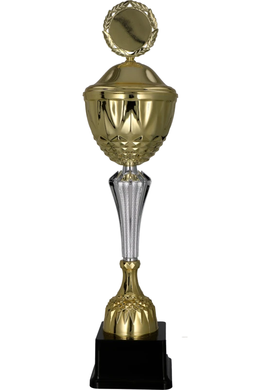 Puchar metalowy srebrny 3153 – 4 rozmiary (33–46,5 cm)