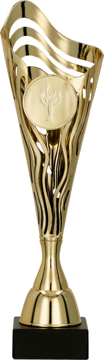 Puchar plastikowy złoty 8351 – 6 rozmiarów (33–39,5 cm)