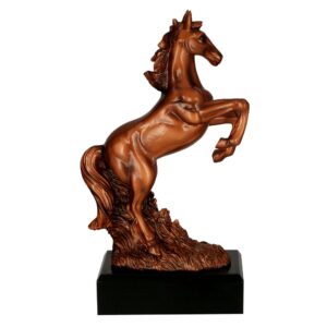 Figurka odlewana RFST3051 – jeździectwo, koń, 22 cm