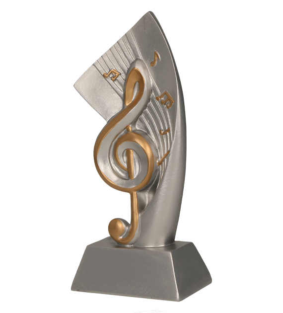 Figurka odlewana RP2009 – muzyka, 17,5 cm