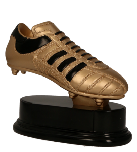 Figurka odlewana złota RF1010/G – piłka nożna, 17 cm