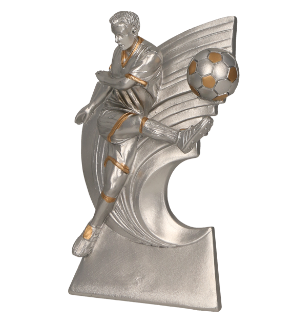 Figurka odlewana RP2016 – piłka nożna, 16 cm