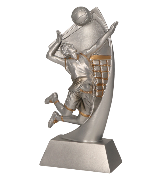 Figurka odlewana RP2005 – siatkówka, 17,5 cm