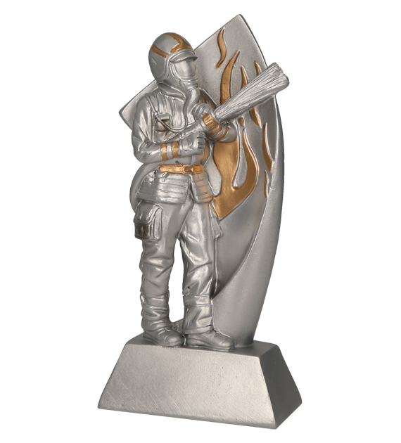Figurka odlewana RP2010 – strażactwo, 17,5 cm