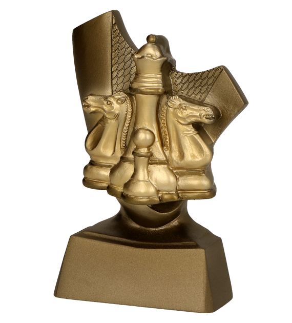Figurka odlewana RP4026 – szachy, 10 cm