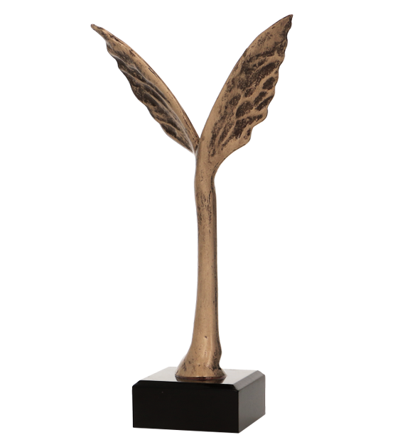Figurka odlewana w kolorze brązu RTY3301/BR – wiktor T-M, 26,5 cm