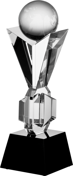 Trofeum kryształowe z etui C027 – 35 cm