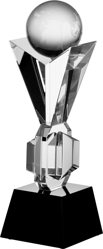 Trofeum kryształowe z etui C027 – 35 cm