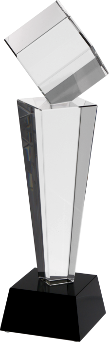 Trofeum kryształowe z etui C004 – 30 cm