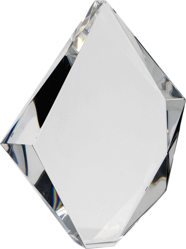 Trofeum kryształowe z etui C036 – 19,5 cm