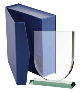 Statuetka szklana z etui G001 – 19 cm