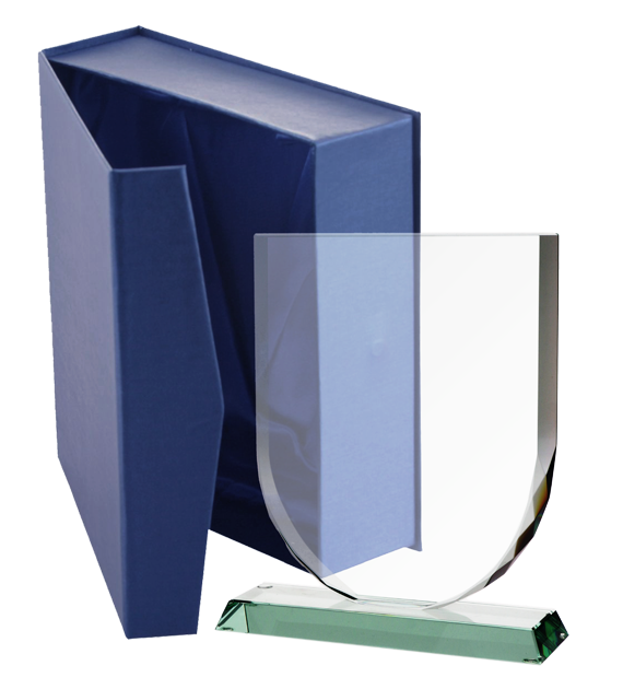 Statuetka szklana z etui G001 – 19 cm