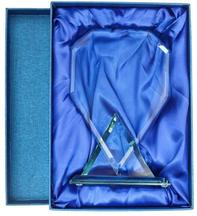Statuetka szklana z etui G048 – 22 cm