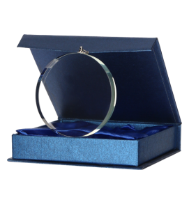 Medal szklany GM7010 w etui – Ø 70 mm