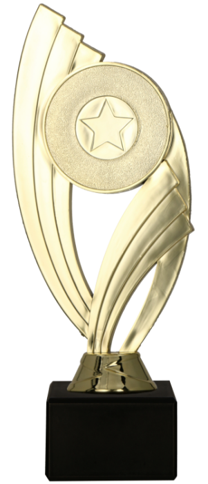 Figurka plastikowa złota B601/G – 19,5 cm – zdjęcie 2