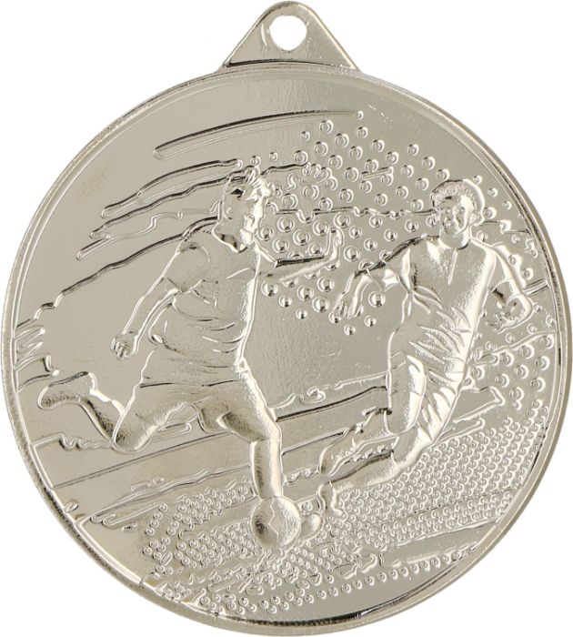 Medal stalowy brązowy MMC1150/B – piłka nożna, Ø 50 mm – zdjęcie 2