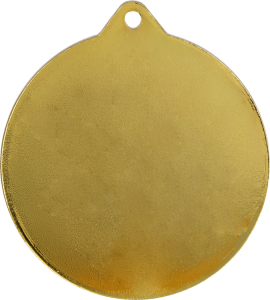 Medal stalowy złoty MMC41050/G – siatkówka, Ø 50 mm – zdjęcie 4