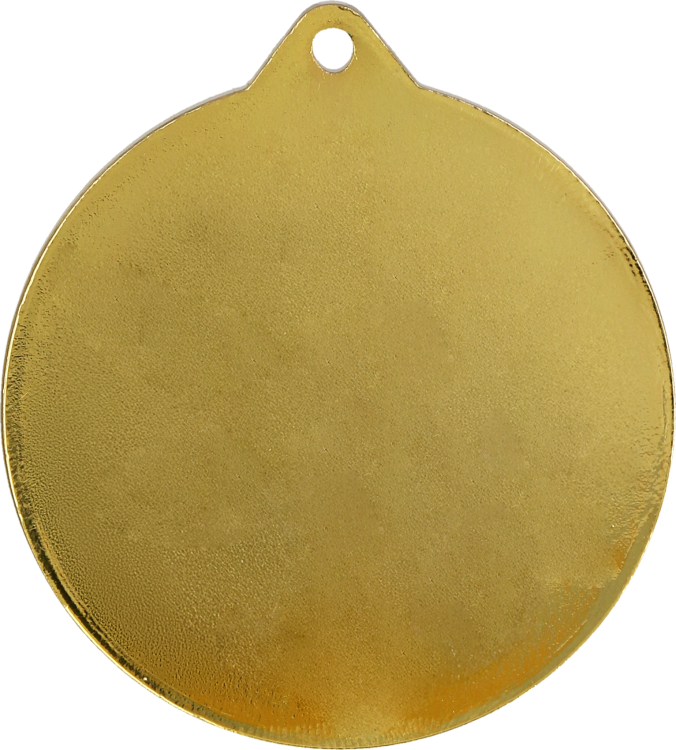 Medal stalowy złoty MMC41050/G – siatkówka, Ø 50 mm – zdjęcie 4