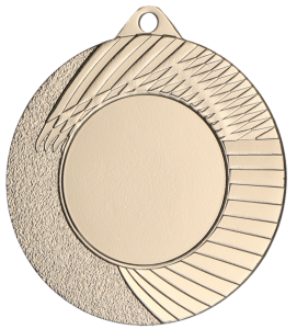 Medal stalowy brązowy z miejscem na emblemat 25 mm MMC4502/B – Ø 45 mm – zdjęcie 2