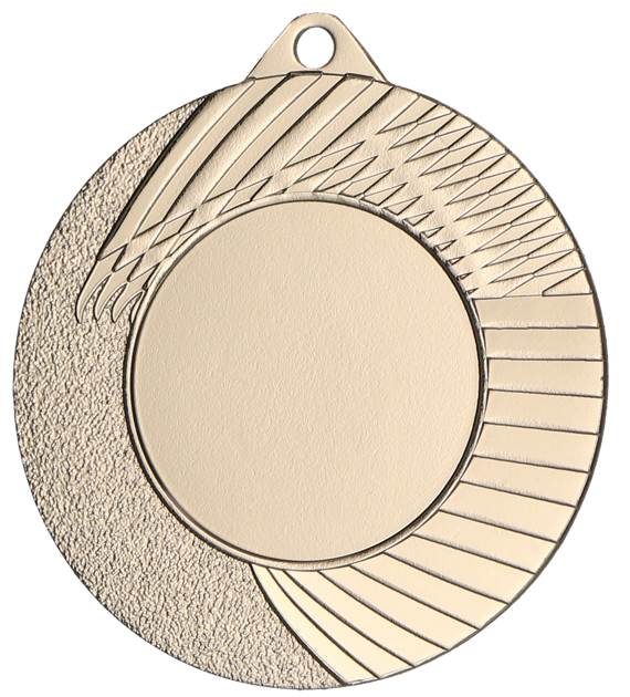 Medal stalowy brązowy z miejscem na emblemat 25 mm MMC4502/B – Ø 45 mm – zdjęcie 2