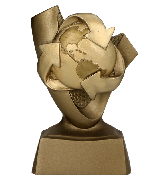 Figurka odlewana RP4020 – ekologia, 10 cm – zdjęcie 2