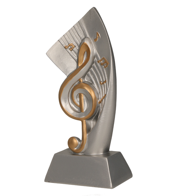 Figurka odlewana RP2009 – muzyka, 17,5 cm – zdjęcie 3