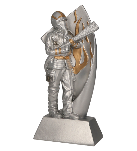 Figurka odlewana RP2010 – strażactwo, 17,5 cm – zdjęcie 2