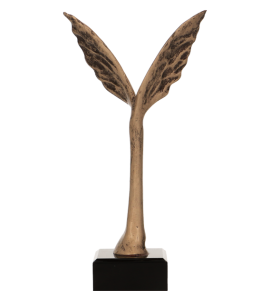 Figurka odlewana w kolorze brązu RTY3301/BR – wiktor T-M, 26,5 cm – zdjęcie 3
