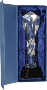 Trofeum kryształowe C060 – 27 cm – zdjęcie 2