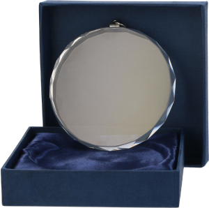 Medal szklany CM002 w etui – Ø 80 mm – zdjęcie 2