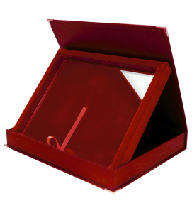 Trofeum szklane z etui DS154 – zdjęcie 2
